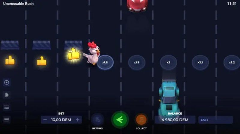 Image: Découvrez l'Inévitable Course Féroce d'Uncrossable Rush au Casino Francais